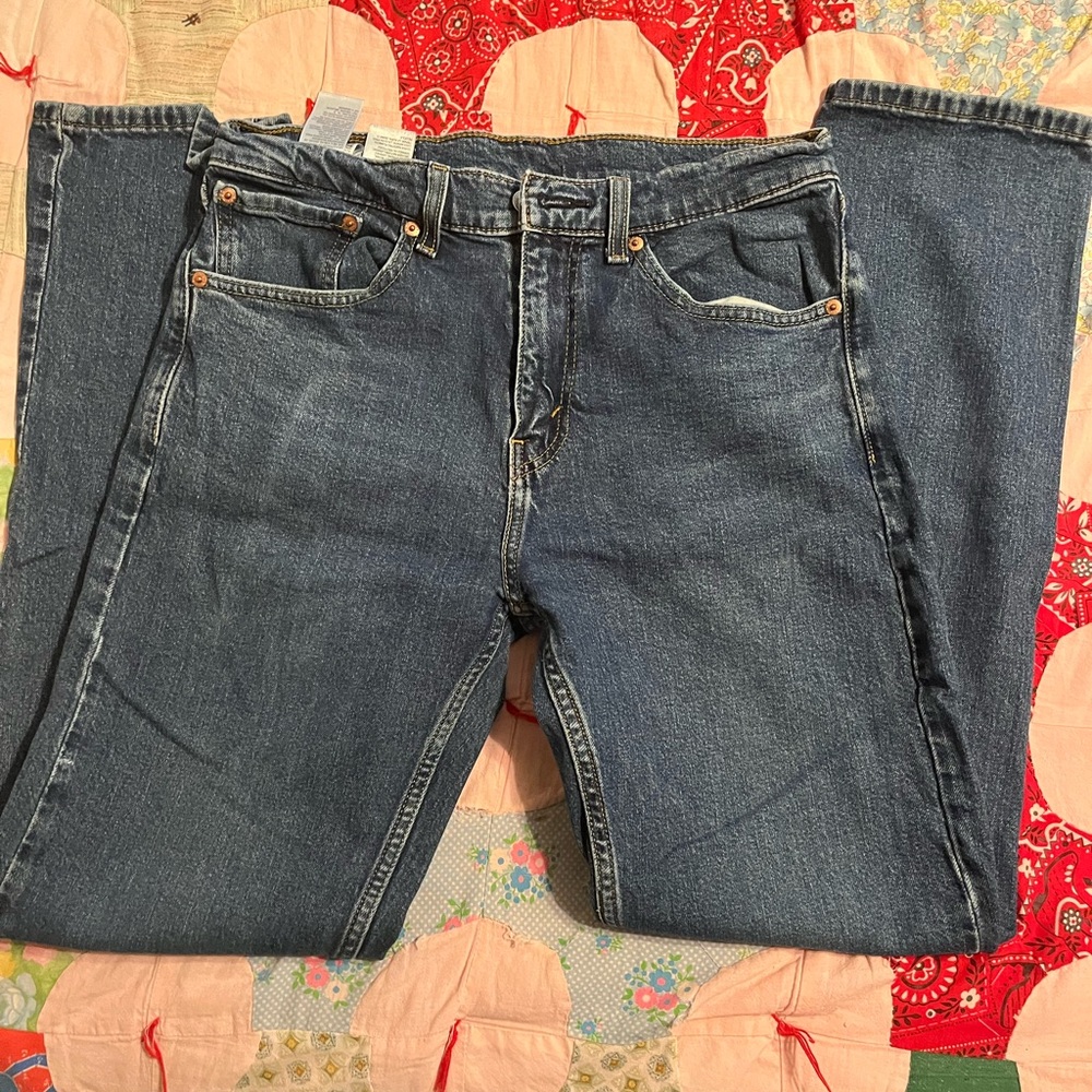 Classic Levi 505 Blue Denim Jeans